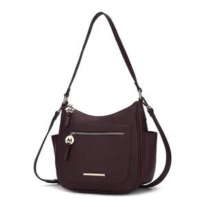 5604 Crossbody Bag ,Vegan Leather Shoulder Bag Handbag Purse By Mia K